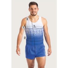 Milano Jungen-/Männer - Turnshort/kurze Turnhose F: weiß *TOP*