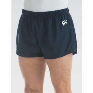 GK 1812M kurze Kunstturnhose Männer/Jungen m. Elasthan - Farbe: navy matt