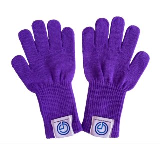 "Ultimate Cotton" Reckhandschuhe/Metal Bar Gloves für verschiedene Schlaufen F: purple/lila S